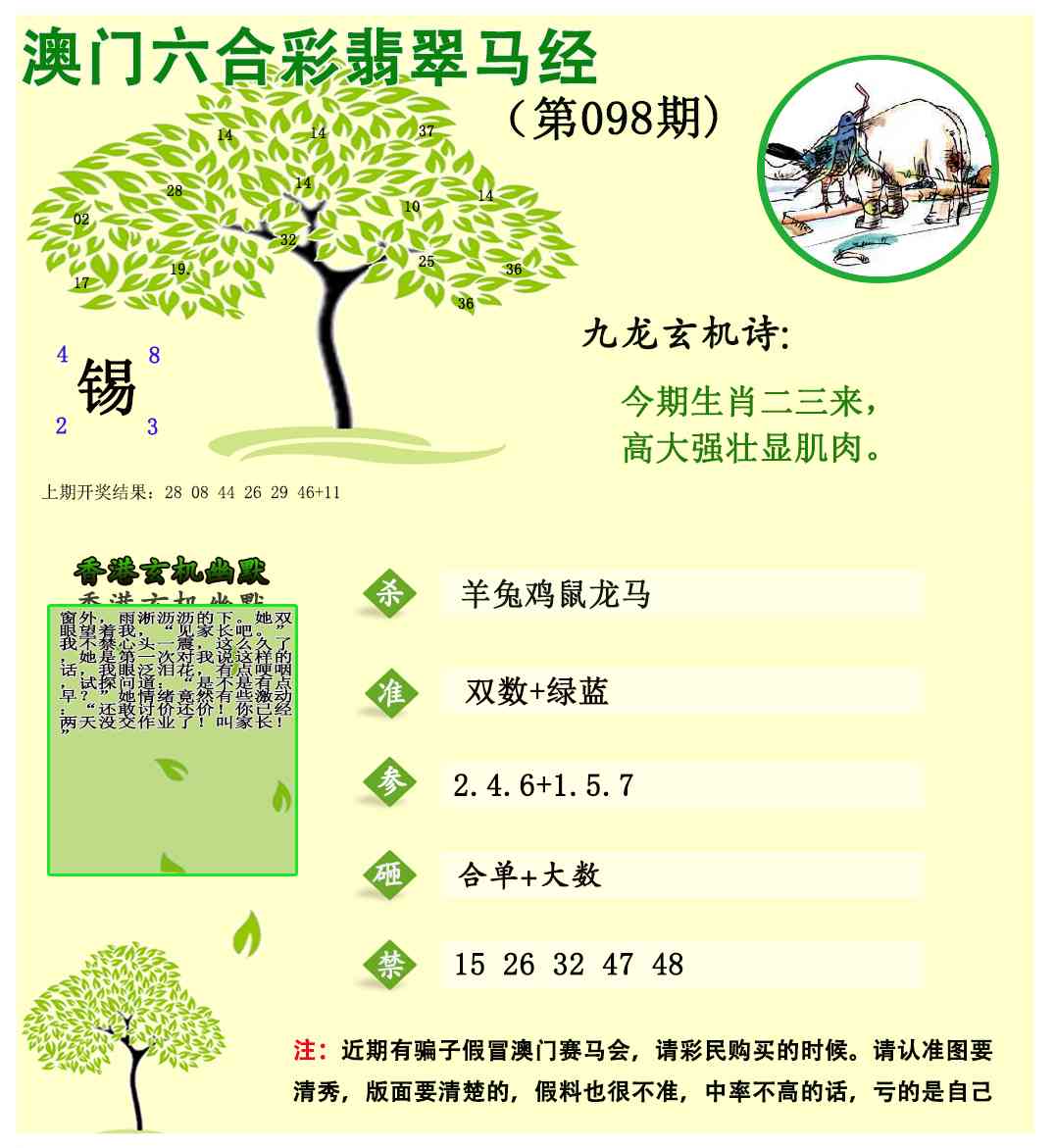 098期翡翠马经[图]